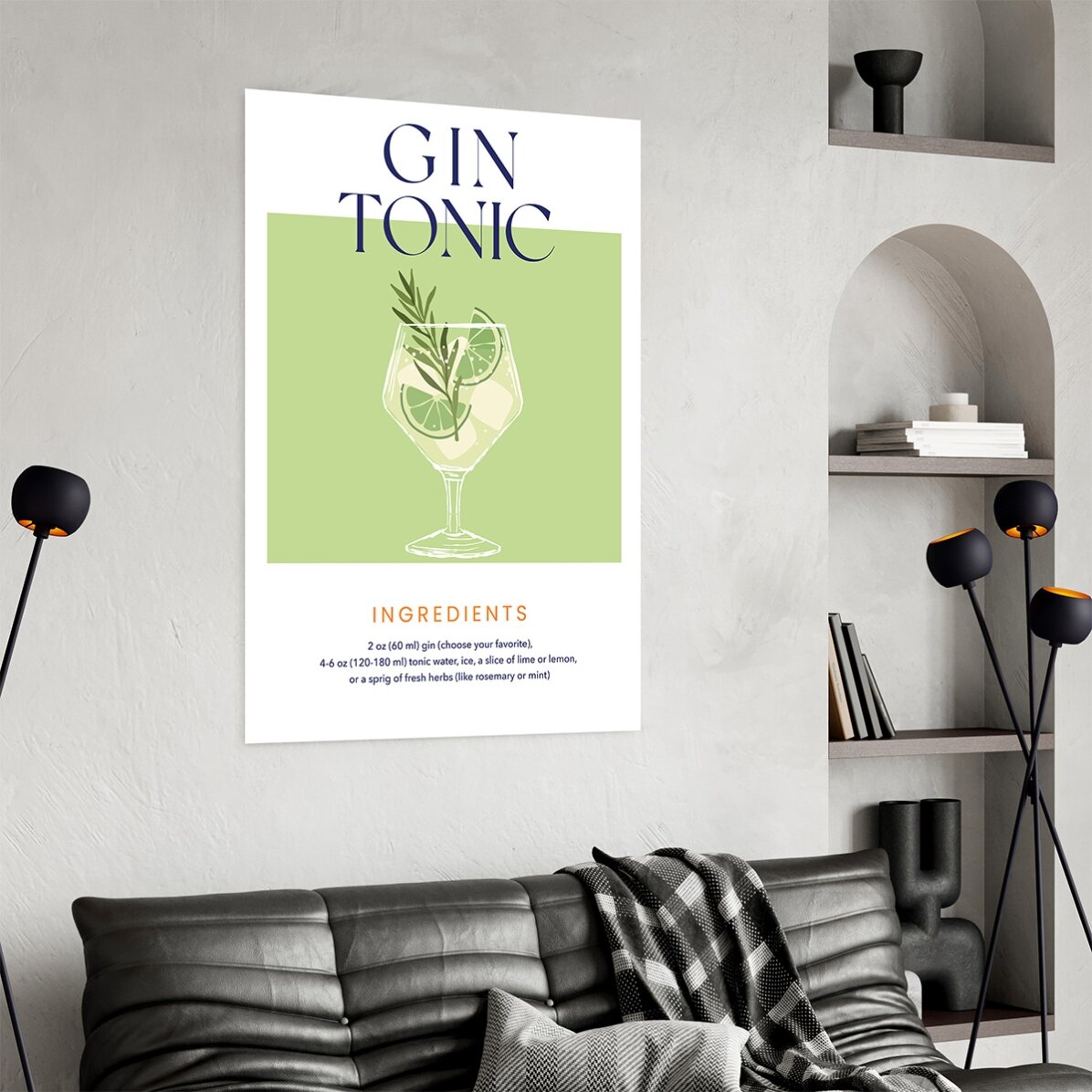 Poster Gin Tonic