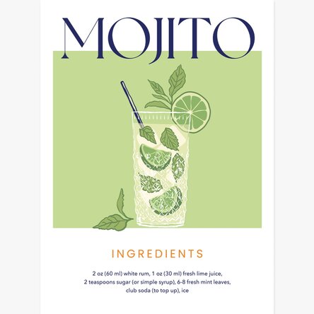 Poster Mojito
