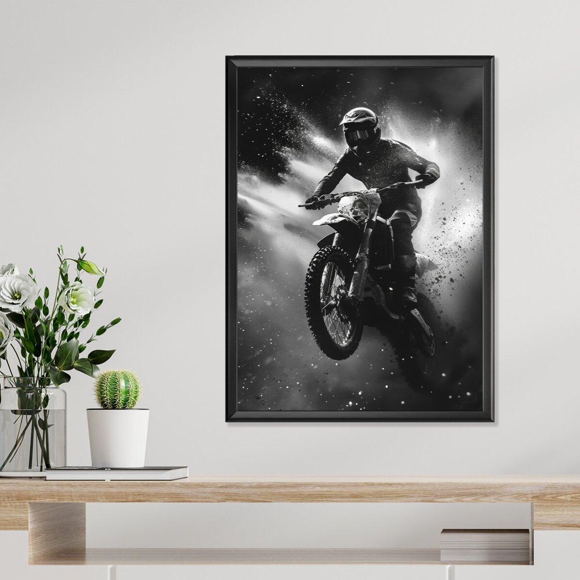 Poster Motociclist 