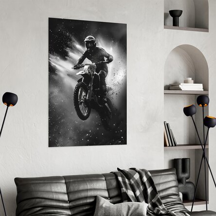 Poster Motociclist 
