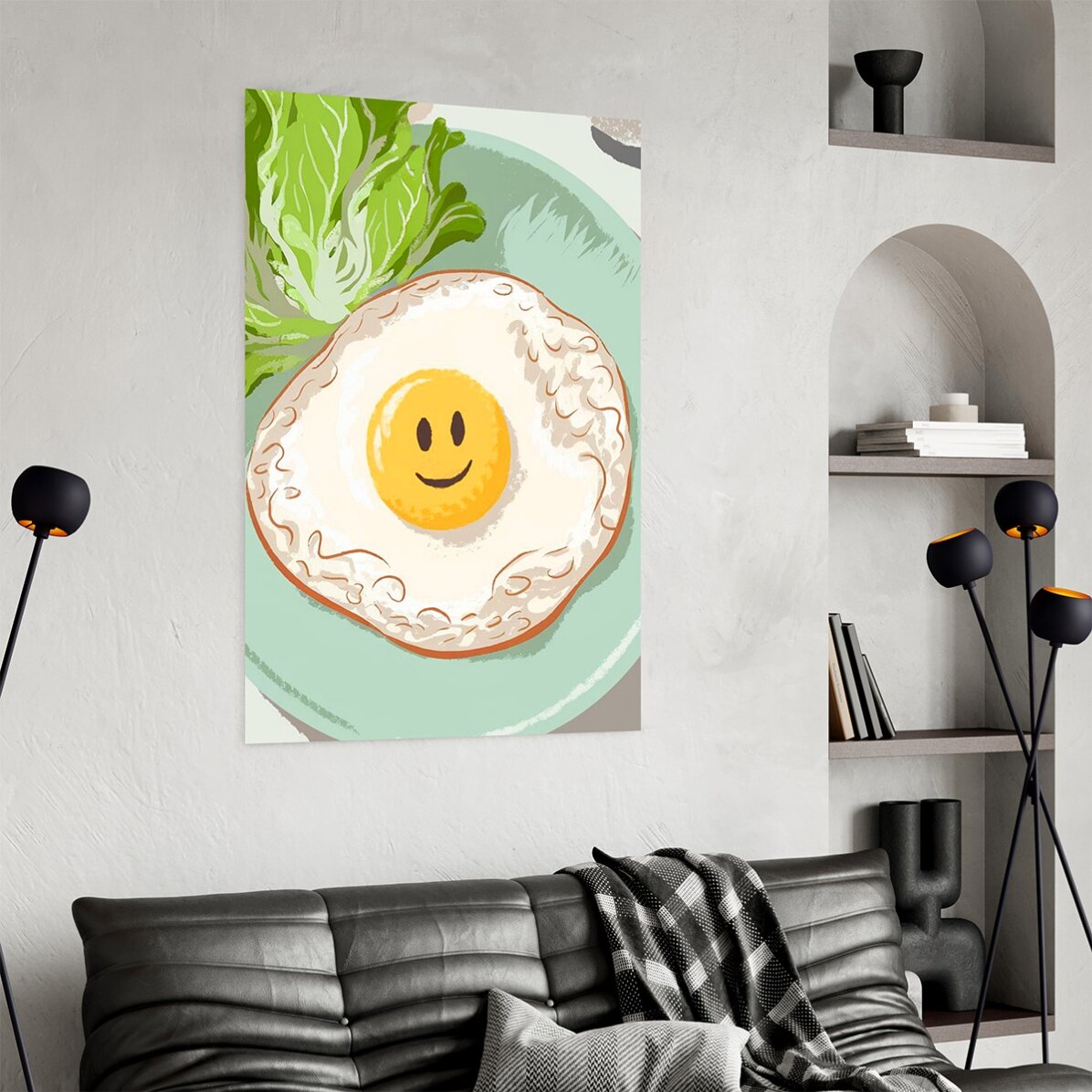 Poster Ou ochi fericit