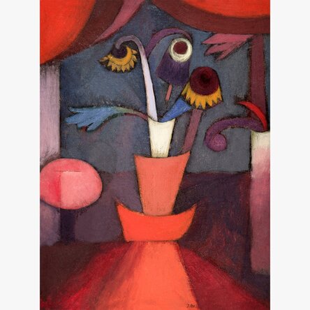 Poster Paul Klee, Autumn Flower 1922