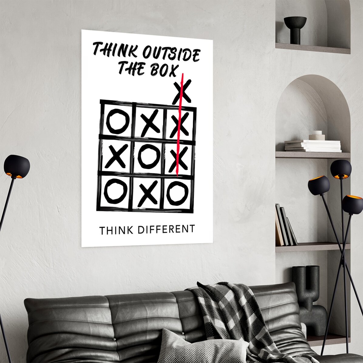 Poster Think outside the box
