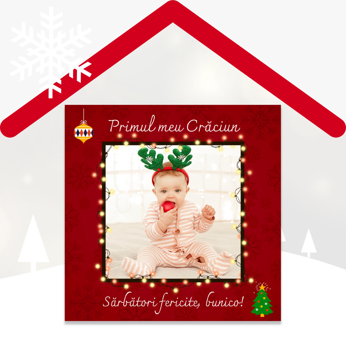 Személyre szabott fotók üzenetekkel