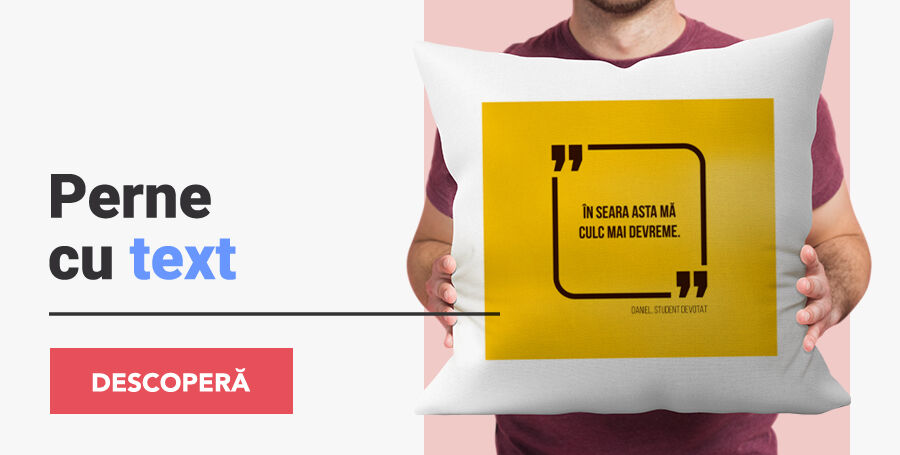 Személyre szabott párnák szöveggel