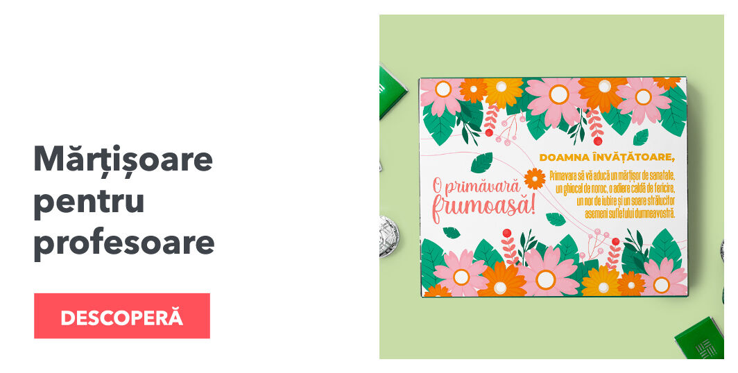 Martisoare tanároknak / iskolai tanároknak