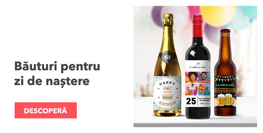 Személyre szabott italok születésnapokra