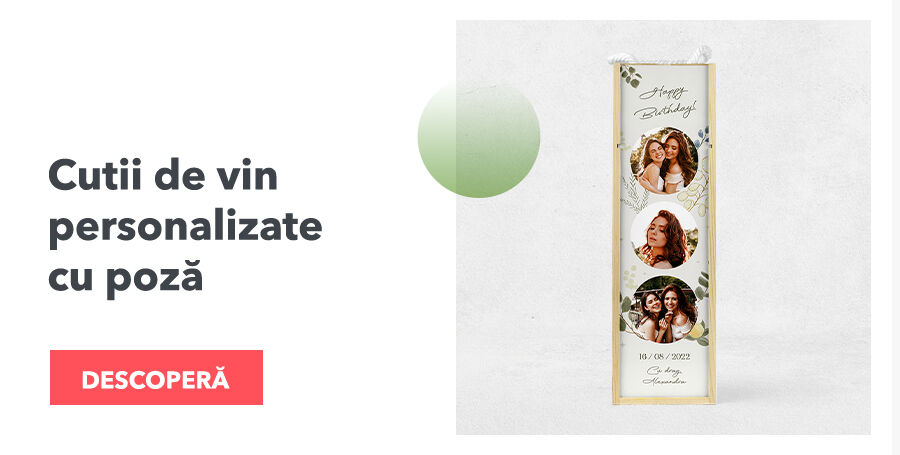 Személyre szabott borosdobozok fotóval