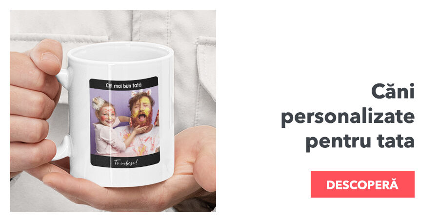 Căni personalizate pentru tata