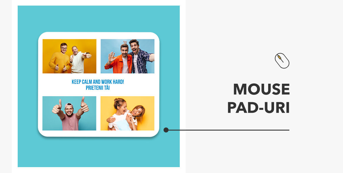 Mouse pad-uri personalizate