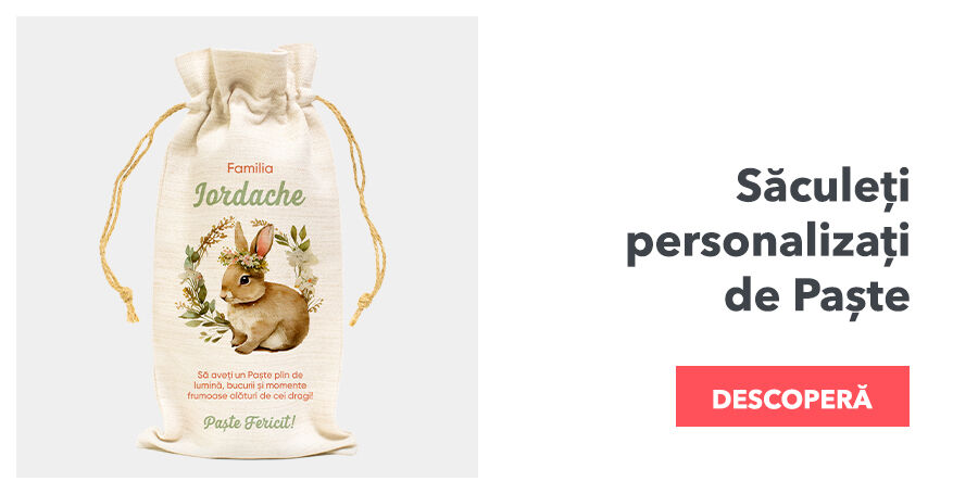 Személyre szabott táskák húsvéti borosüvegekhez