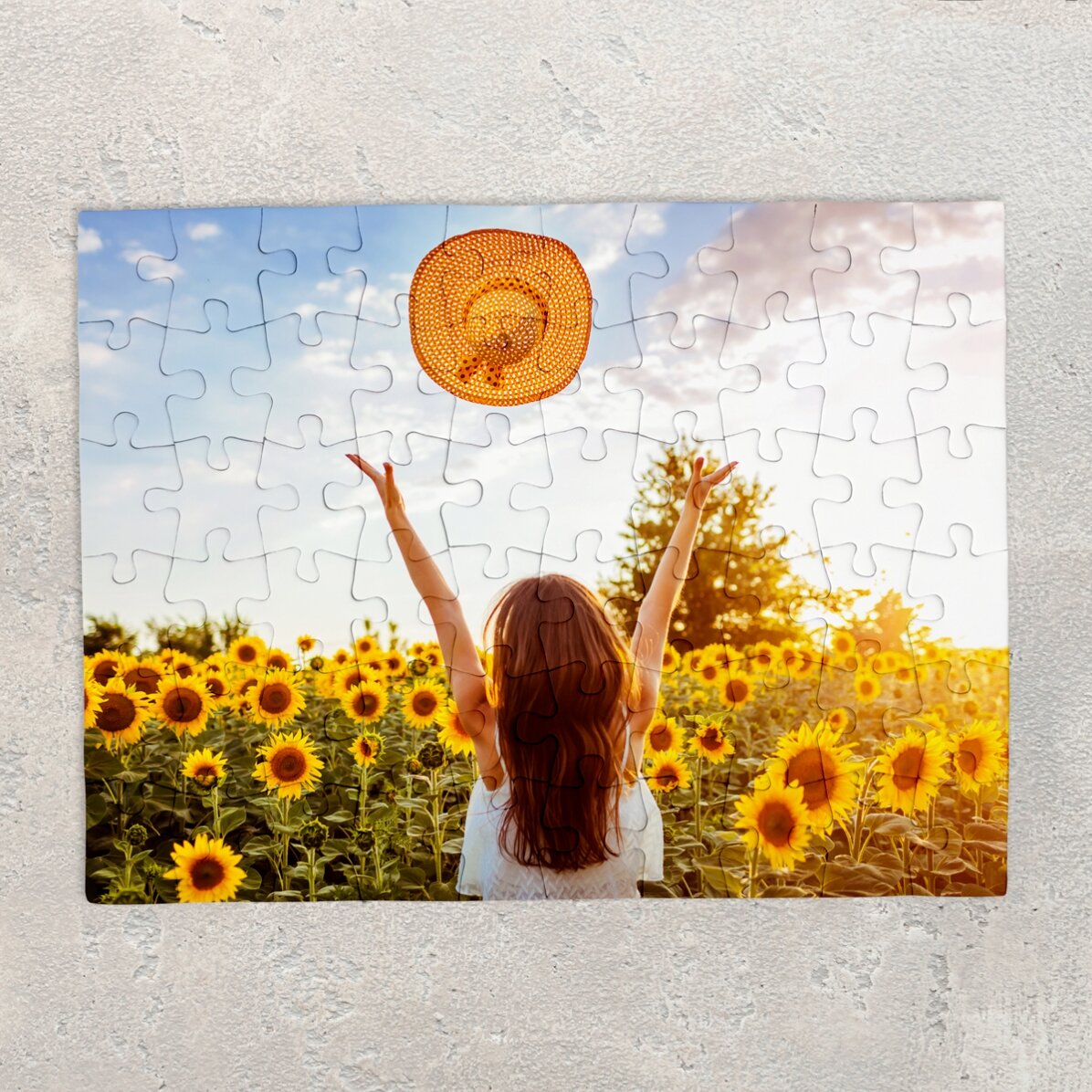 Puzzle personalizat cu o poză 20x15 cm 