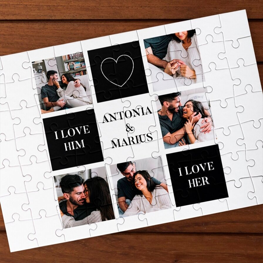 Személyre szabott kirakós játékok kapcsolati évfordulókra