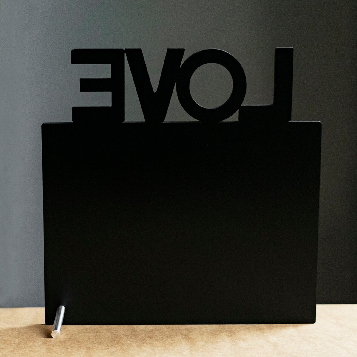 Ramă foto de birou personalizată cu 6 poze - model LOVE