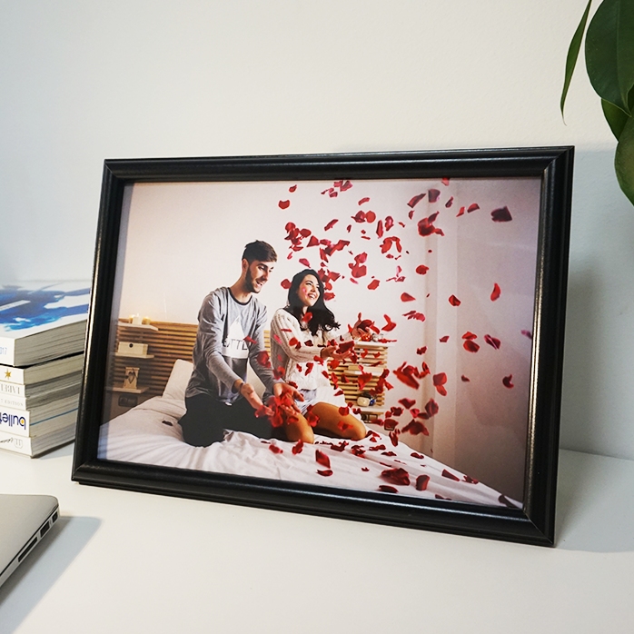 Ramă foto personalizată cu o poză -  A4 landscape