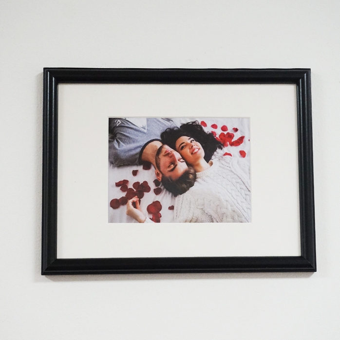 Ramă foto personalizată cu o poză -  passepartout A4 landscape