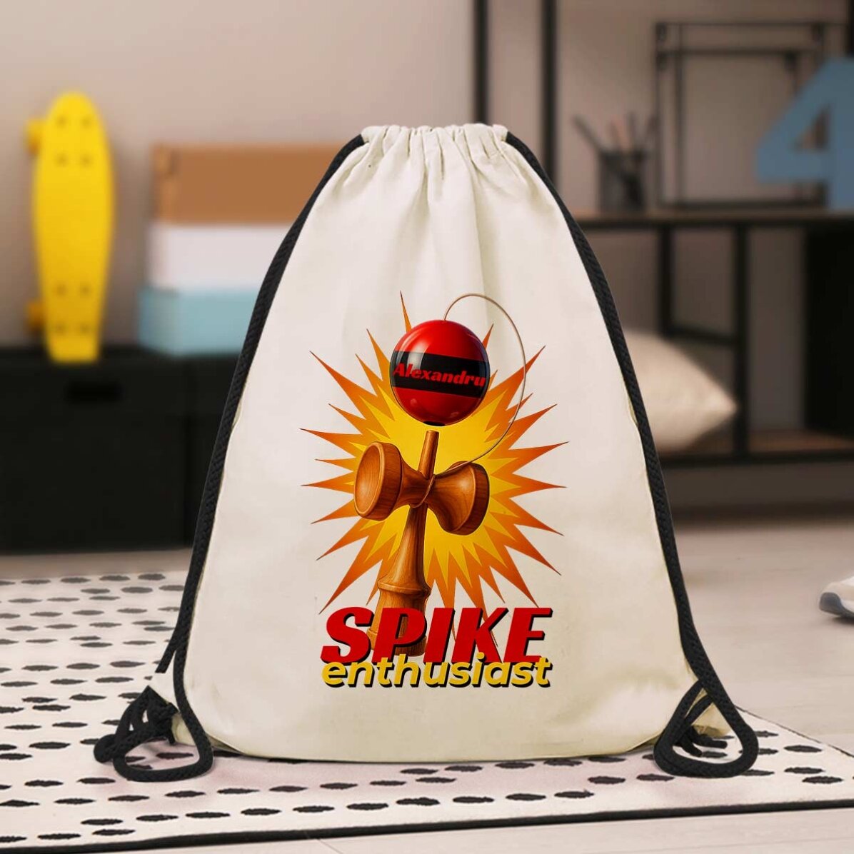 Rucsac personalizat cu nume - Spike Enthusiast