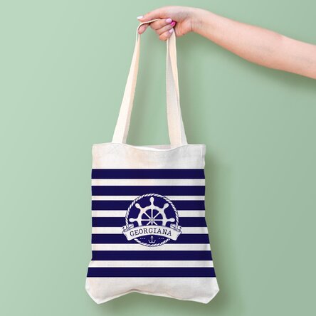 Sacoșă personalizată cu nume - Marine