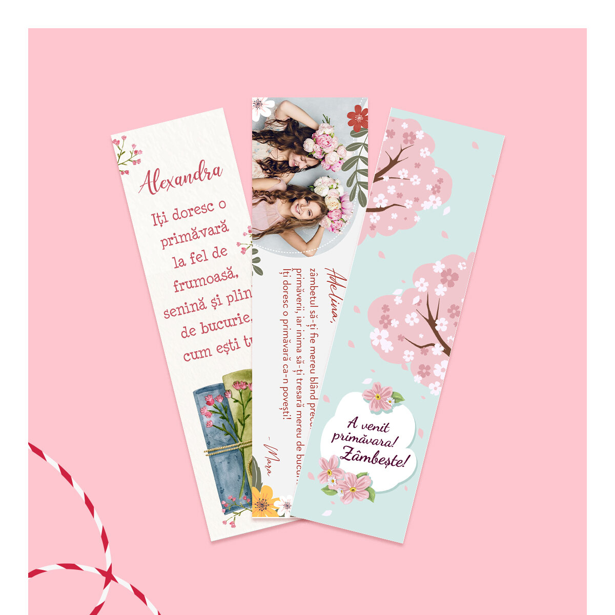 Személyre szabott könyvjelzők