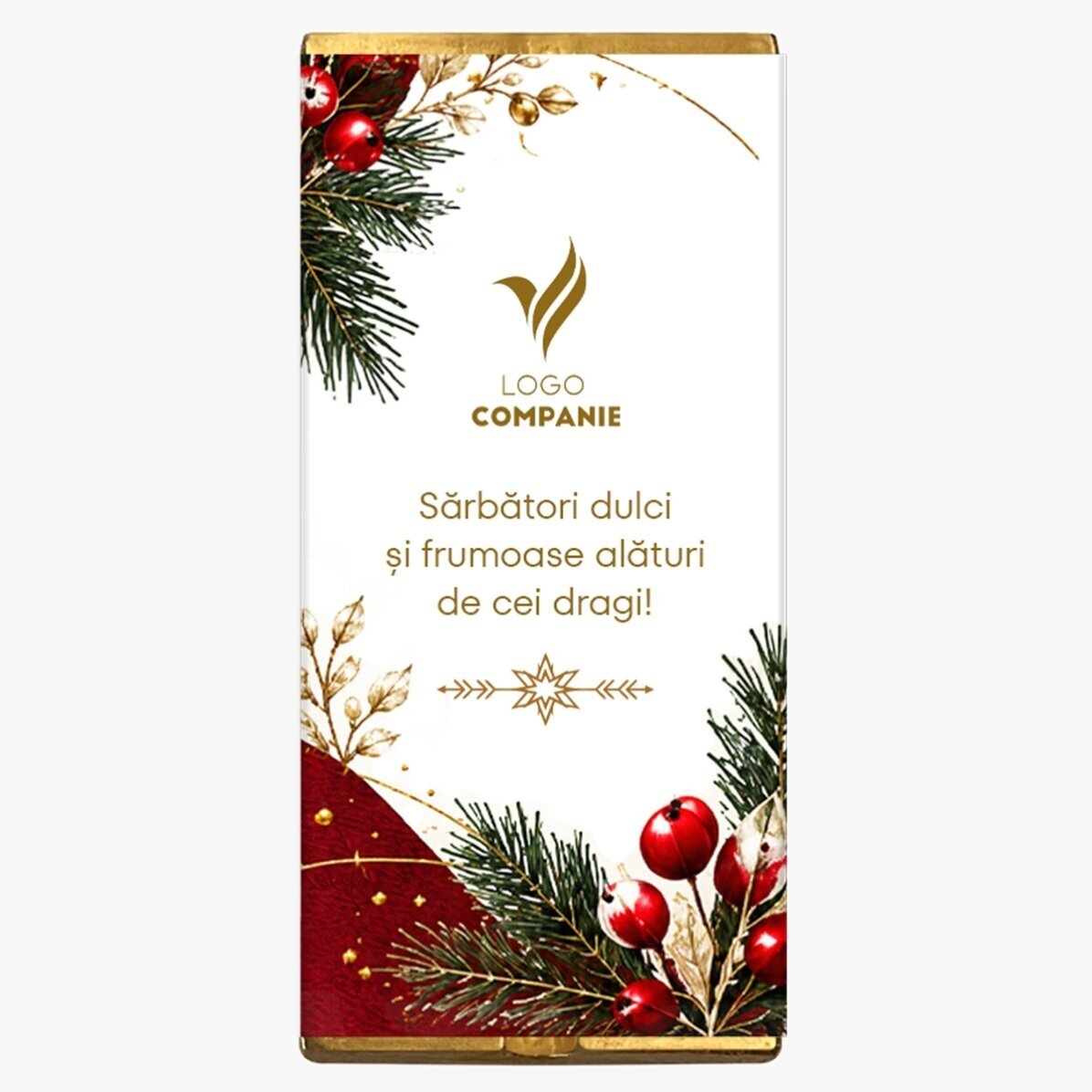 Logóval és szöveggel személyre szabott karácsonyi ajándékkészlet – Festiv