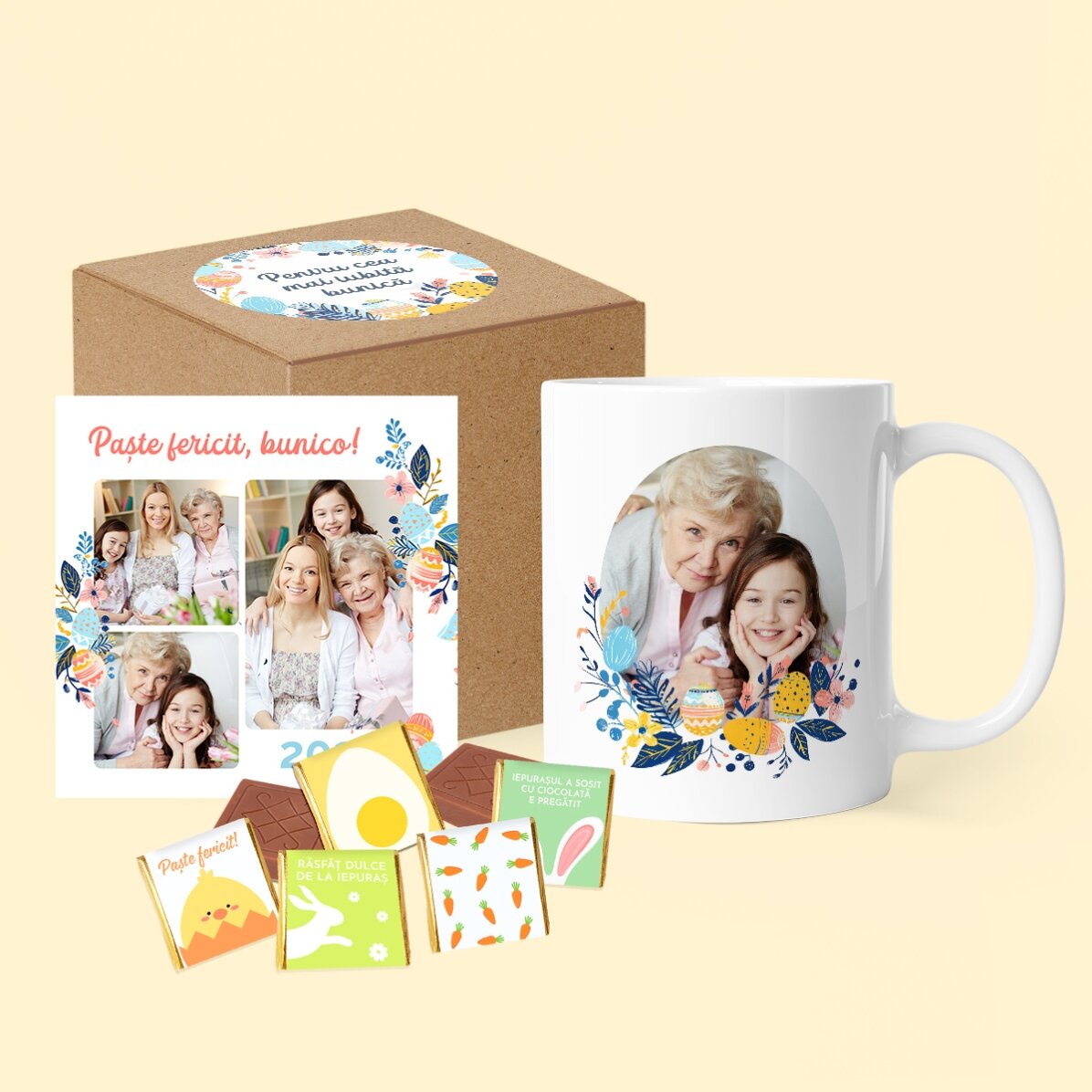 Húsvéti ajándékkészlet a nagymamának