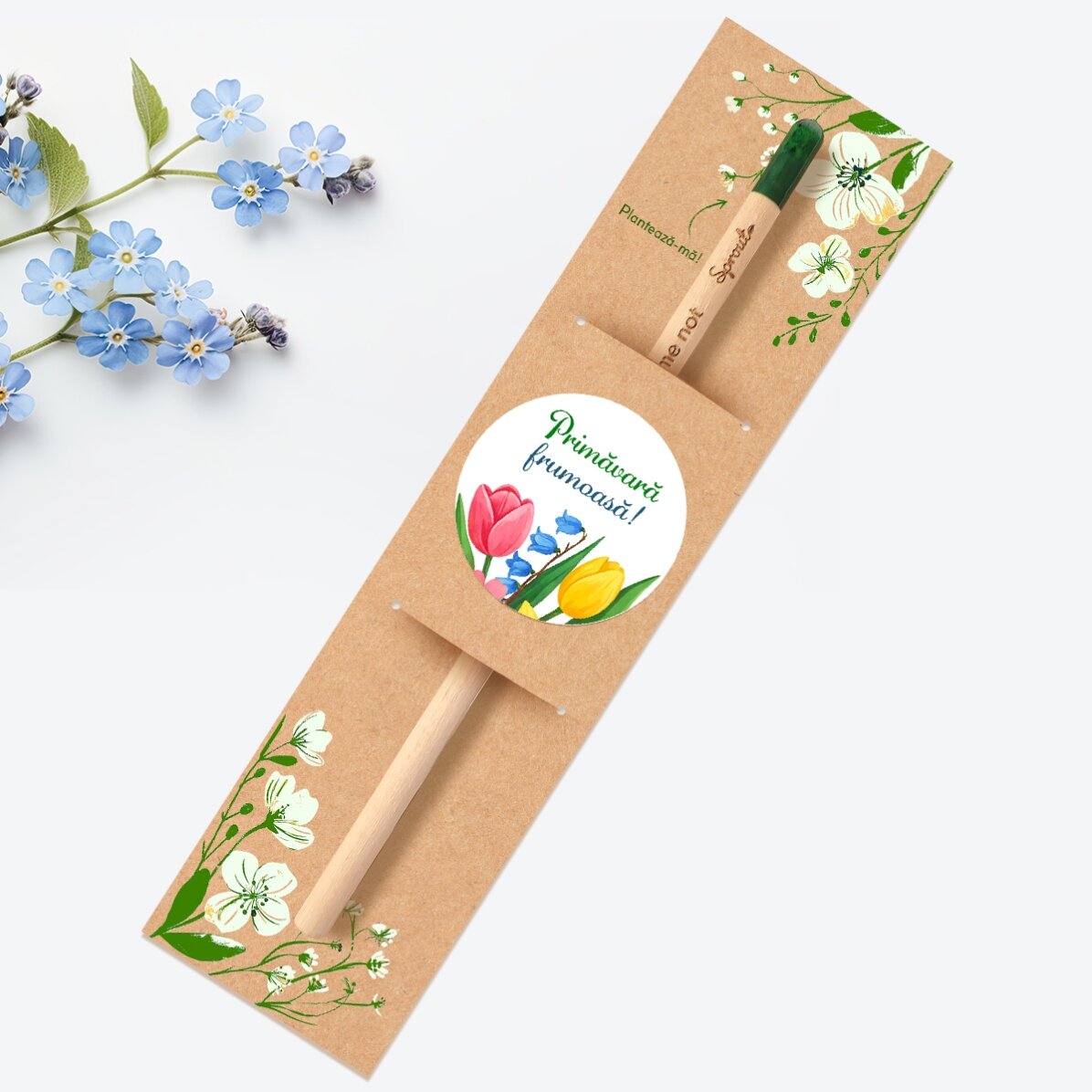 Ajándékkészlet tanároknak – Könyvek és virágok