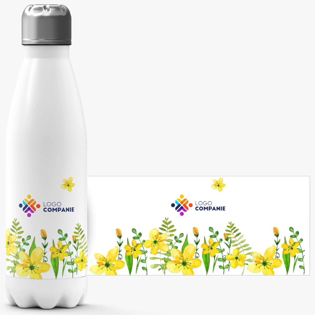 Set cadou personalizat cu logo - 1 și 8 Martie