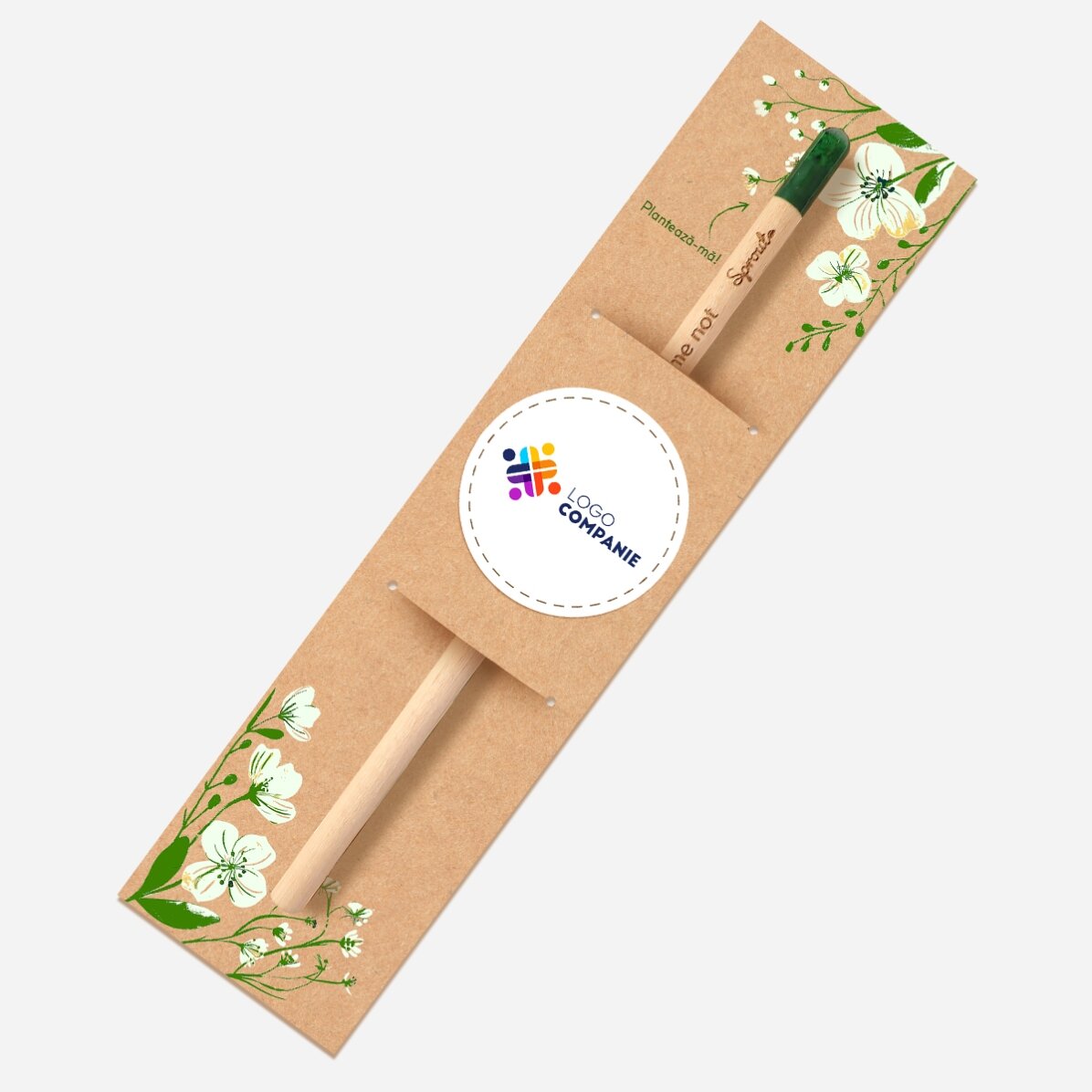 Set cadou personalizat cu logo - 1 și 8 Martie