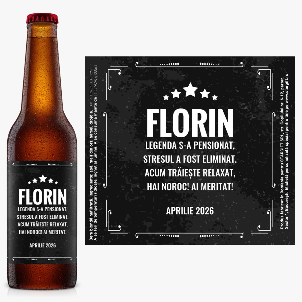 Személyre szabott ajándékkészlet – A legenda visszavonult