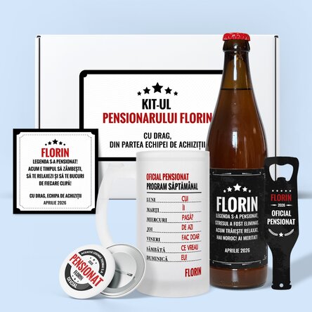 Személyre szabott ajándékkészlet – A legenda visszavonult