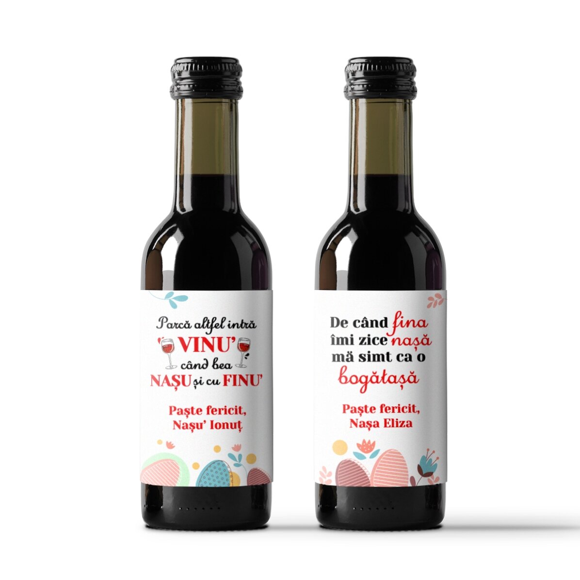 Személyre szabott ajándékkészlet keresztapáknak és keresztanyáknak – Boldog húsvétot!