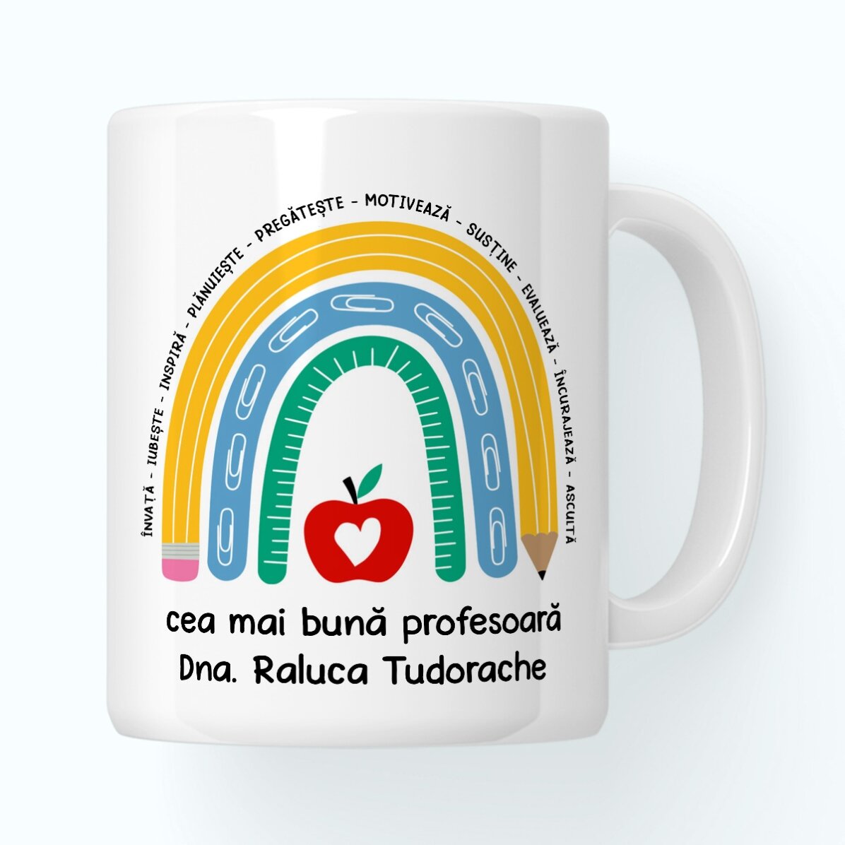 Set cadou personalizat pentru profesoară de 1 și 8 Martie