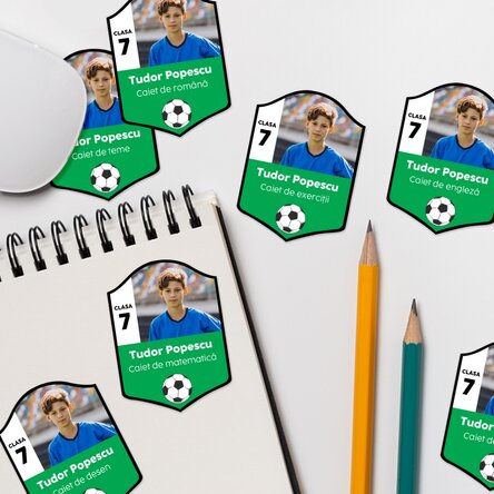 Set de 9 stickere (etichetă autoadezivă) personalizate - FIFA