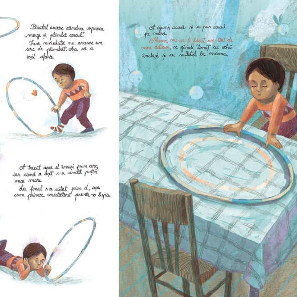 Set hârtie de împachetat personalizată și cartea Cercul