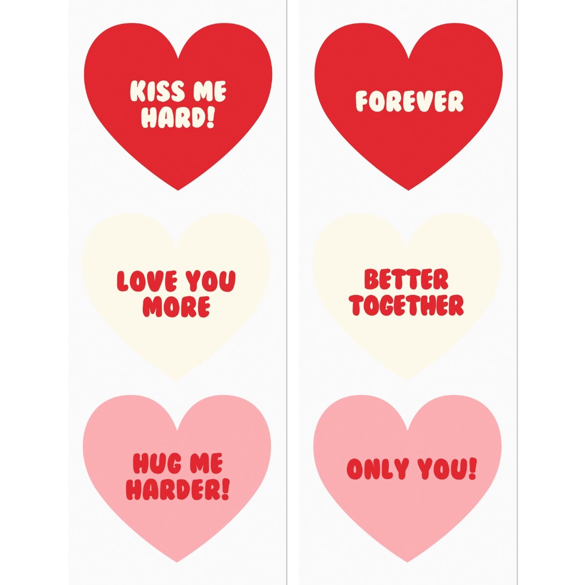 Set punguțe cadou - Sweet love