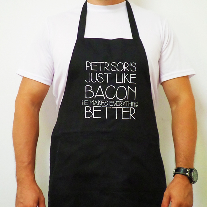 Șorț personalizat bacon