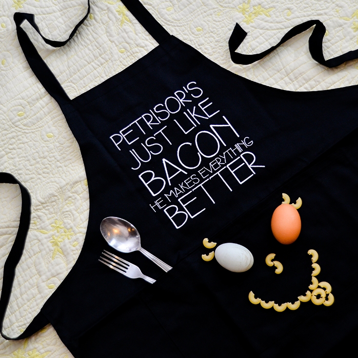 Șorț personalizat bacon