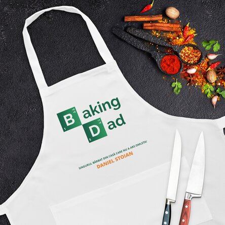 Șorț personalizat - Baking Person