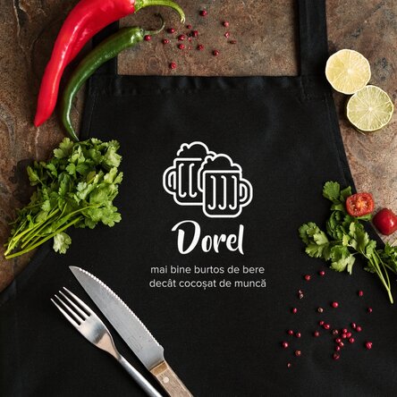 Șorț personalizat - Bere