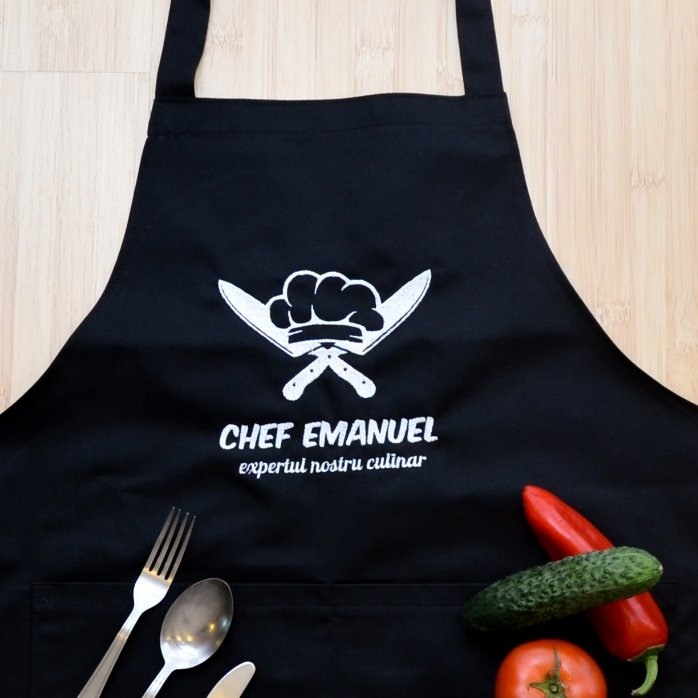 Șorț personalizat - Bucătar la cuțite