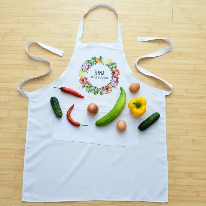 Șorț personalizat - Bucătar vegetarian