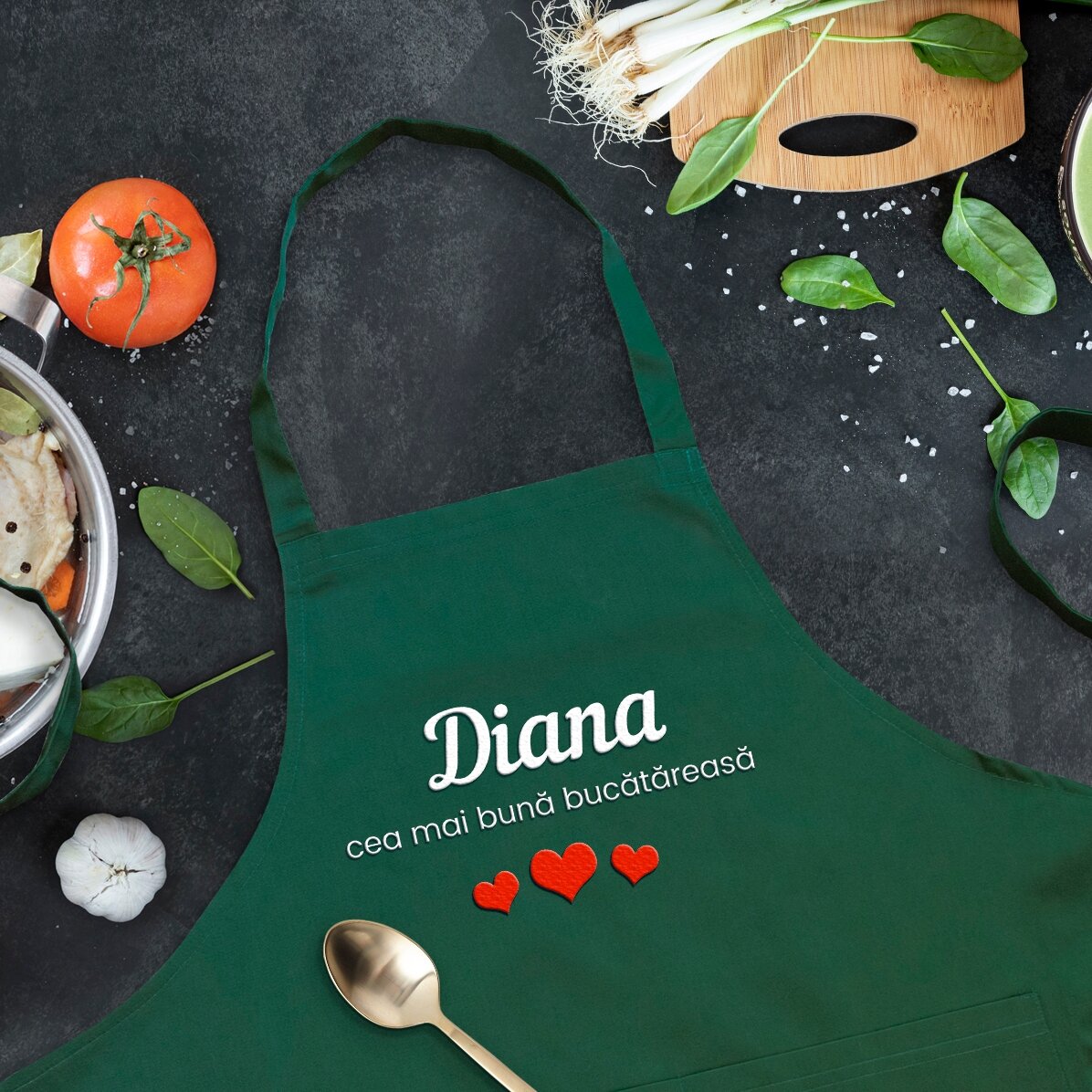 Șorț personalizat - Cea mai bună bucătăreasă