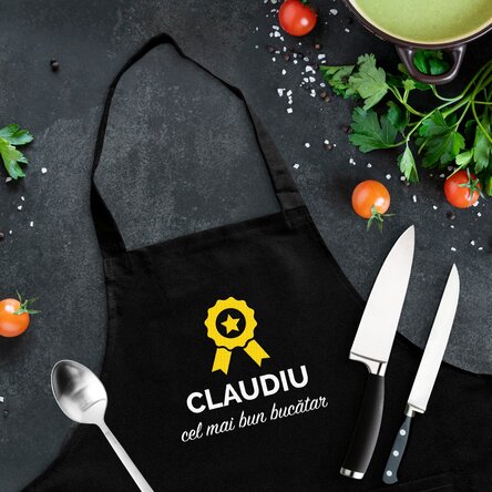 Șorț personalizat - Cel mai bun bucătar