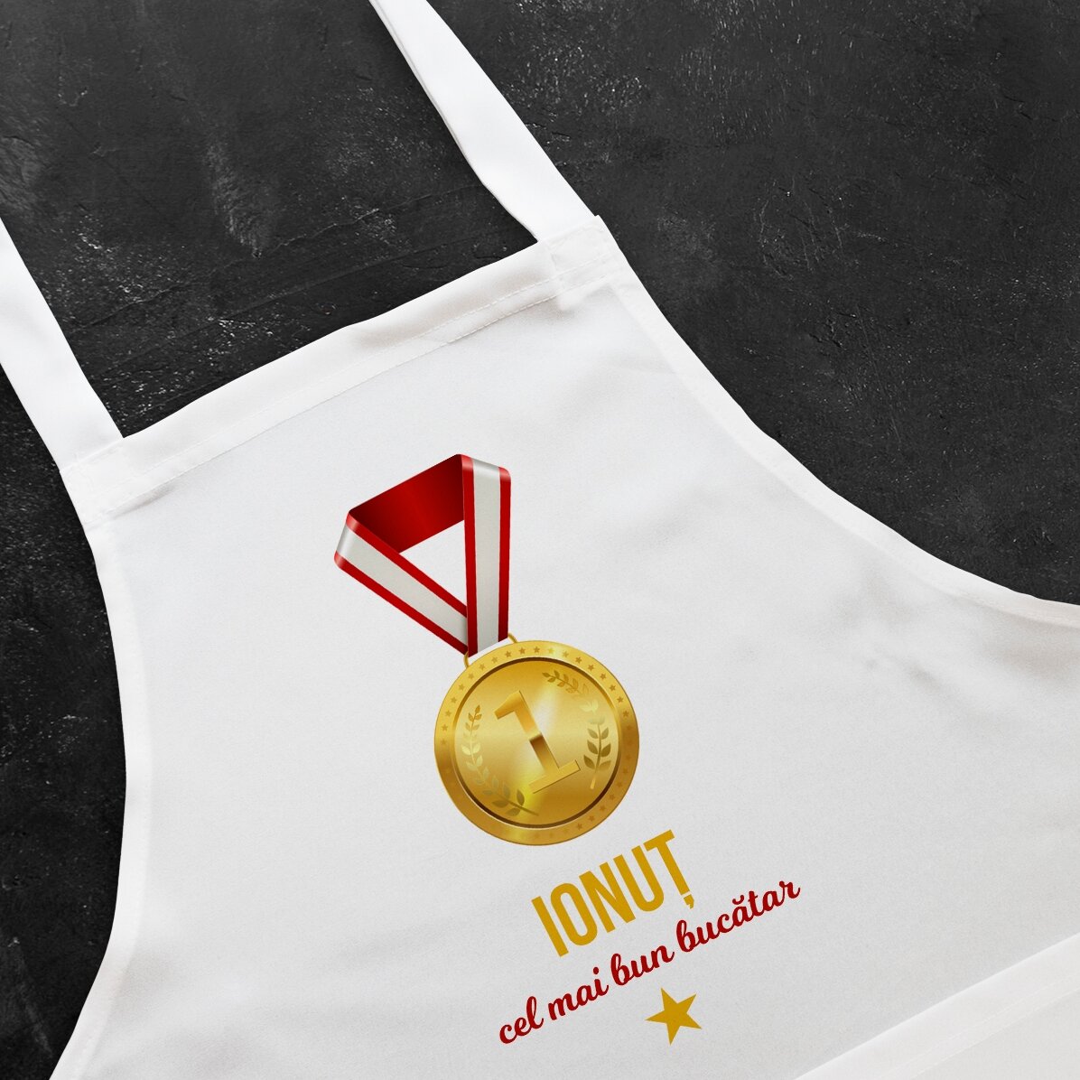 Șorț personalizat - Cel mai bun chef