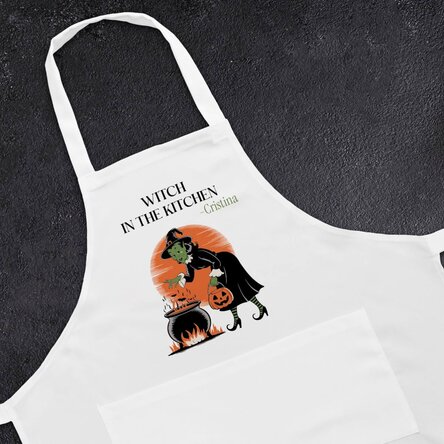 Șorț personalizat cu mesaj - Halloween