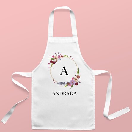 Șorț personalizat pentru copii cu text - Nume