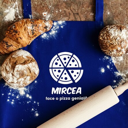 Șorț personalizat pentru iubitorii de pizza