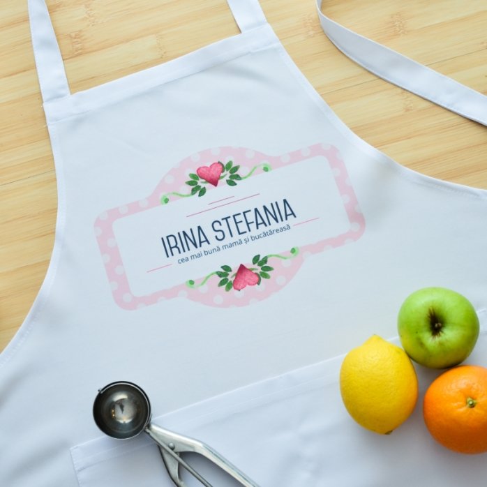 Șorț personalizat pentru mămici