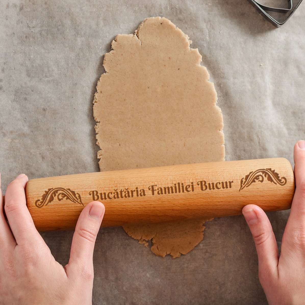Sucitor de lemn personalizat - Bucataria familiei tale