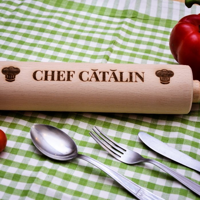 Sucitor de lemn personalizat - Chef